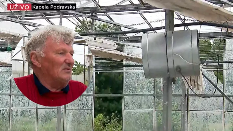 RTL s poljoprivrednicima kojima je tuča uni&scaron;tila nasade. 'Ne možemo čekati, samo staklo ko&scaron;ta 130 tisuća kuna'