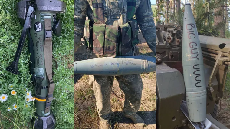 FOTO Novi način financiranja rata u Ukrajini: Napišite poruku na granatu! 'Imamo mnogo upita za Dan očeva...'