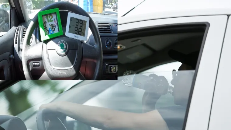 VIDEO Evo za koliko temperatura naraste u automobilu kada ga ostavite na vrućini: U 20 minuta, 20 stupnjeva vi&scaron;e
