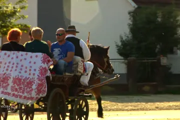 Jadranka odmah na početku pripremila iznenađenje za goste - po njih je do&scaron;la kočija!