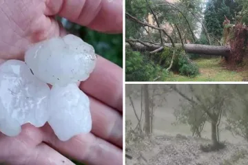 Susjede poharalo nevrijeme s tučom veličine oraha: Tek što su stigli sanirati štetu, stiže im novo upozorenje