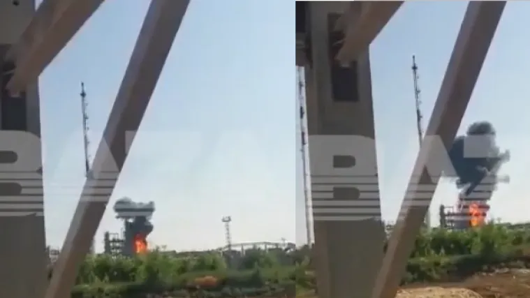 U ruskoj rafineriji izbio požar: Vlasti tvrde da su iznad postrojenja uočena dva ukrajinska drona