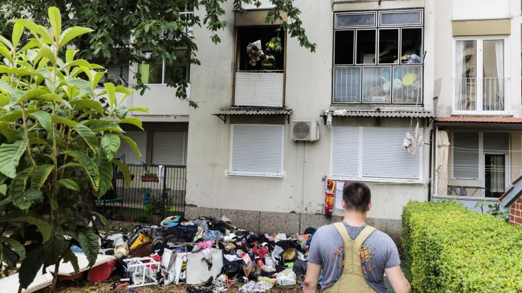 Planuo stan u Splitu, vatrogasci nakon ga&scaron;enja na&scaron;li tijelo žene: 'Da smo u&scaron;li minutu kasnije, i drugi stan bi gorio...'