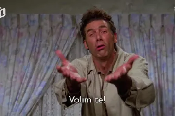 Kultna humoristična serija 'Seinfeld' od ponedjeljka do petka u 21:50 na Kockici