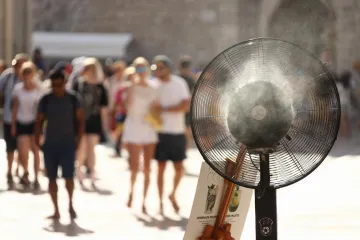 Srušena tri lipanjska temperaturna rekorda: U Kninu danas izmjereno visokih 39.7 stupnjeva
