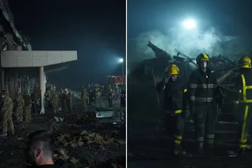 FOTO Raste broj žrtava raketiranog trgovačkog centra u Ukrajini: Najmanje 18 mrtvih, 40 osoba nije pronađeno