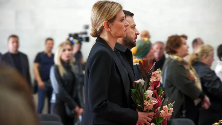 Prva dama Ukrajine o svom braku: 'Naša veza je na pauzi. Djeca ga ne mogu vidjeti, pričaju telefonski'