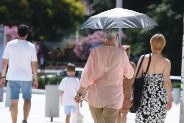 Danas nešto ugodnije i vjetrovitije. Sutra opet vruće i sparno, ali od utorka osvježenje