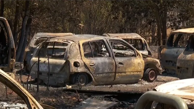 Dan nakon najvećeg požara sezone. Groblje automobila postalo simbolom pulskog požara: 'Bilo je na metar od kuće'