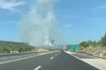 Lokaliziran požar na području Radošića