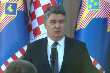Milanović na odlikovanjima šutio, no uzvratili iz njegovog ureda: 'Banožić si prisvaja predsjednikove ovlasti'
