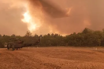 Najveći požar u povijesti Slovenije: Kao da je ratno stanje, zvuk helikoptera cijeli dan probija nebo