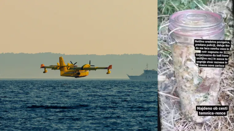 FOTO U pomoć Slovencima stiže jo&scaron; jedan hrvatski kanader: Sumnja se da su požari podmetnuti?