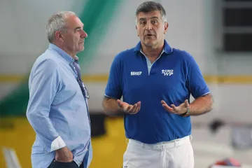 Nenad Periš sudio vaterpolsku utakmicu između Srbije i Crne Gore