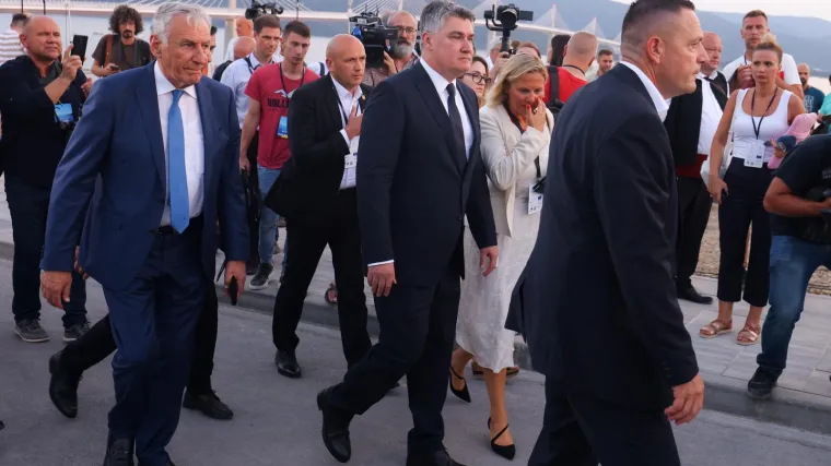 Predsjednik RH o Pelje&scaron;kom mostu: 'Nije podignut u inat nikome, naročito ne BiH. Skupo smo ga platili'