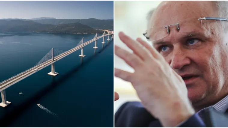 Slovenci zbog Pelje&scaron;kog mosta čestitali Hrvatskoj pa istaknuli sreću jer je glavni projektant Slovenac