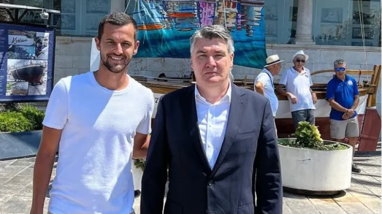 Milanović pozirao s omiljenim hrvatskim tenisačem, u komentaru mu se javio Dejan Lovren