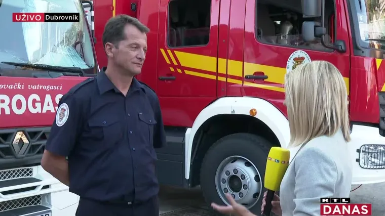 Zapovjednik stradalog dubrovačkog vatrogasca za RTL: 'Nadao sam se da ovo neću doživjeti'