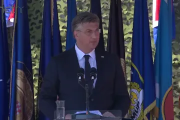 Plenković na Dan pobjede: 'Srbija ne surađuje ni oko ratnih zločinaca ni nestalih'
