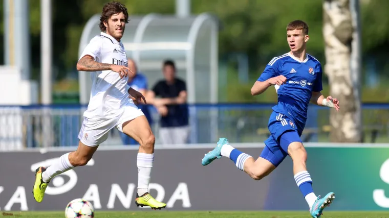 Dinamovi juniori pobijedili Real Madrid, sjajnu utakmicu za Modre odigrao nogometaš koji je nedavno stigao iz Hajduka