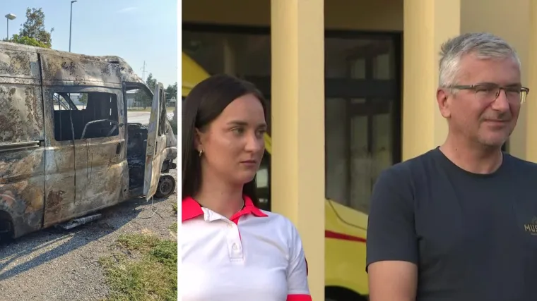 RTL s medicinarima vukovarske Hitne čije je vozilo u potpunosti izgorjelo: 'Bilo je važno ostati smiren'