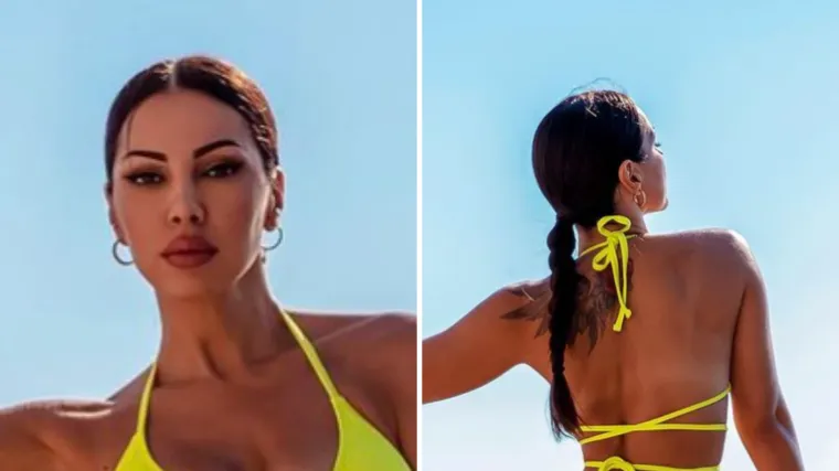 Okej, vlasnica 'najistreniranijeg' tijela ovog ljeta definitivno je Žanamari, a ova fotka u žutom bikiniju to i potvrđuje