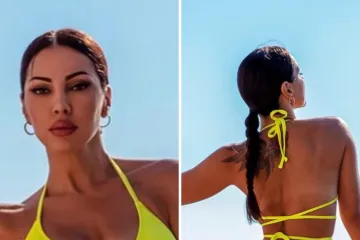 Okej, vlasnica 'najistreniranijeg' tijela ovog ljeta definitivno je Žanamari, a ova fotka u žutom bikiniju to i potvrđuje