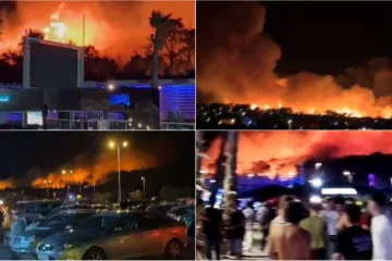 Požar na Zrću je pod kontrolom a ove snimke svjedoče razmjerima vatrene stihije; Vatrogasni zapovjednik: 'Nema dvojbe što je uzrok...'