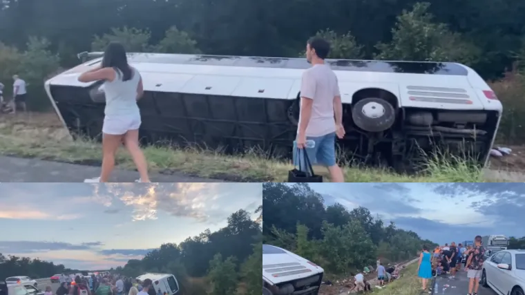 Putnici su razbijali stakla da bi iza&scaron;li iz autobusa: Sve je počelo kada je jedan od roditelja poželio sjesti pokraj vozača?