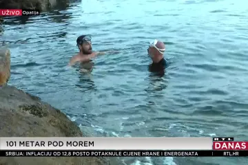 RTL-ov Boris Mišević zaronio sa svjetskim prvakom u ronjenju na dah! Pogledajte kako je to izgledalo