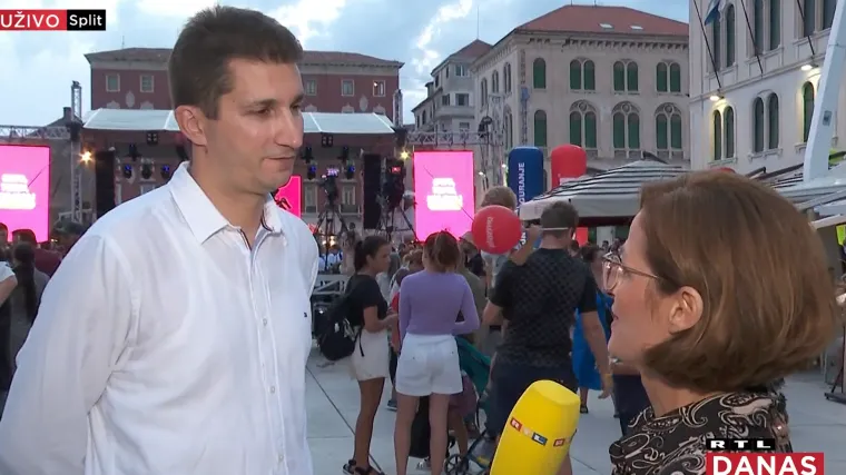 RTL-ova reporterka na zatvaranju Sporskih igara mladih sa Zdravkom Marićem: Iduće godine &scaron;irimo se