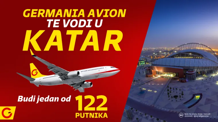 Germania avion za Katar priprema se za polazak, a sad te čeka druga runda ukrcavanja. Zauzmi svoje mjesto