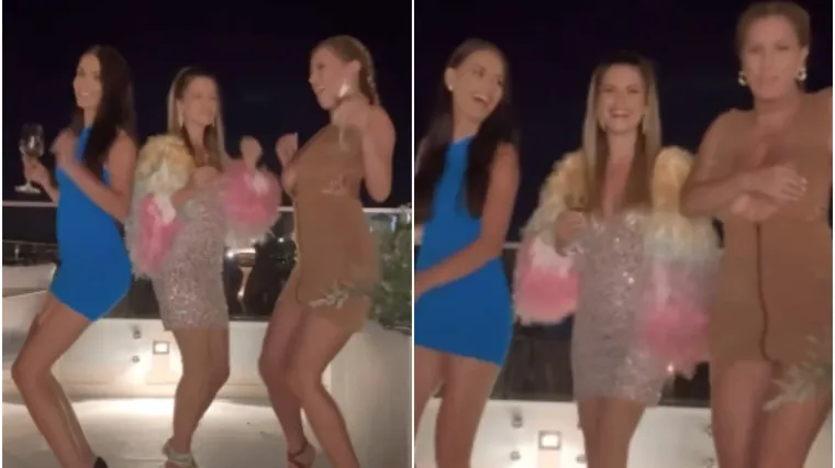 Nives Celzijus plesala u beskonačno dekoltiranoj haljini, kad ono - ispade blago: 'Izgleda da te ne slu&scaron;aju'