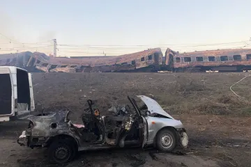 Krvavi Dan neovisnosti: U ruskom raketiranju vlaka poginule 22 osobe, više od 50 ozlijeđeno u granatiranju