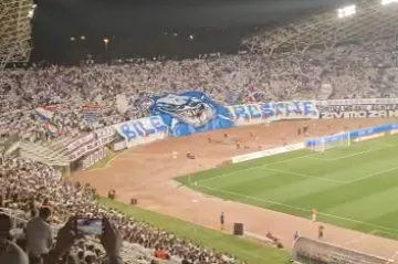 Atmosfera prije početka utakmice