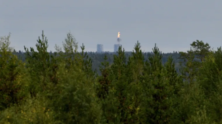 Znanstvenici otkrili &scaron;to Rusi rade s plinom blizu finske granice: Spektakularna buktinja vidi se na satelitskim snimkama