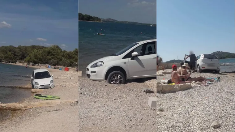 Bizaran prizor na murterskoj plaži: 'To ti je ono kad uplati&scaron; apartman tik do mora, to je sve u cijeni'