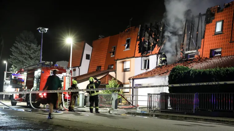 U Zapre&scaron;iću buknuo velik požar, vatra zahvatila kuće u nizu: Poznat je i uzrok