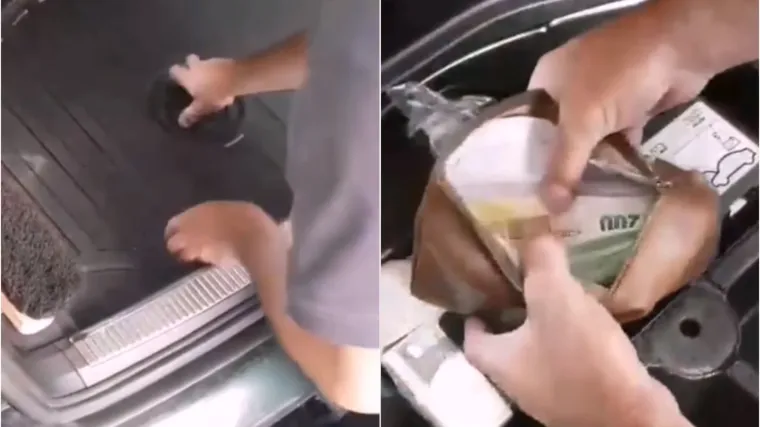 VIDEO Uhvaćen vozač koji je u Srbiju poku&scaron;ao prokrijumčariti 70 tisuća eura. Pogledajte gdje je sakrio novac