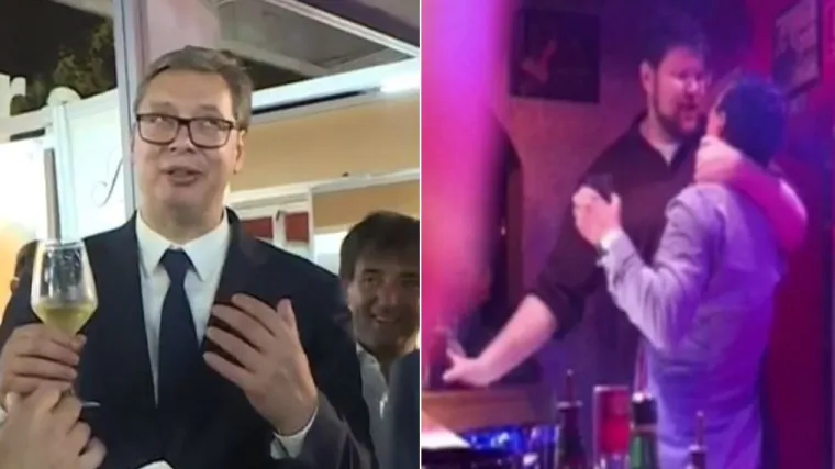 Vučić činjenicu da je previ&scaron;e popio maskira cinizmom, kao i na&scaron;i političari: 'Alkohol definitivno nije dobar'