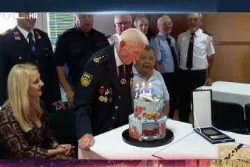 Direkt u društvu najstarijeg vatrogasca u Hrvatskoj: Napunio je stotu i otkrio nam tajnu dugovječnosti