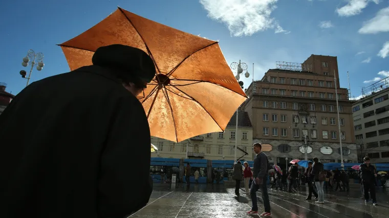 Povremena ki&scaron;a, pljuskovi i grmljavina: Očekuje nas jedan nestabilan period, ali bar će biti osjetno ugodnije