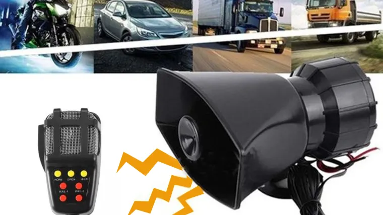 Vi&scaron;enamjenska automobilska sirena i megafon u jednom