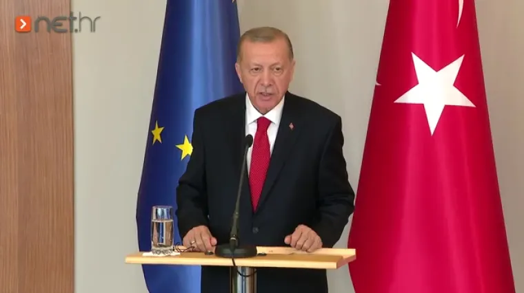 Predsjednik Tayyip Erdoğan se osvrnuo na povijest Hrvatske i Turske