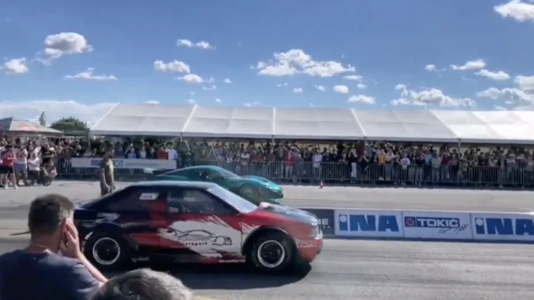 Video: Pogledajte kako je Audi star 30 godina ostavio Matu Rimca i Neveru u prašini u spektakularnom duelu