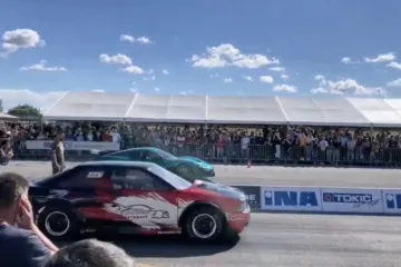 Video: Pogledajte kako je Audi star 30 godina ostavio Matu Rimca i Neveru u prašini u spektakularnom duelu