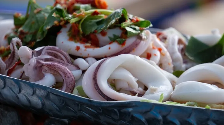 Salata od lignji i tjestenine kao lagano glavno jelo