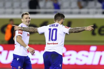 Hajduk jedva izvukao remi na Poljudu. Livaja zabio dva brutalna gola, ali Ercegova bomba je ipak bila ljepša