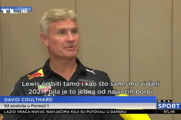 EKSKLUZIVNO David Coulthard za RTL: ''Verstappen je već sad među najboljima u povijesti'