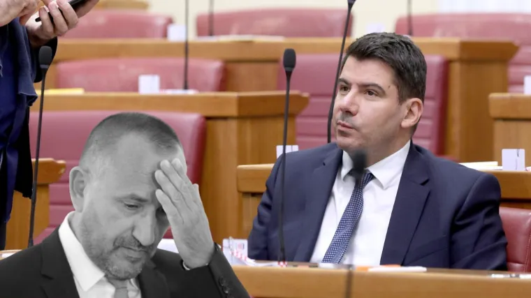 VIDEO Okr&scaron;aj u Saboru! Zekanović: 'Bježi opet, neće biti Pupovca da te brani.' Grmoja: 'Glupani ste i veleizdajnici'